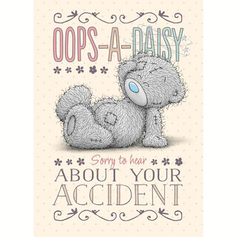 Get Well Soon After Accident Me to You Bear Card £1.07